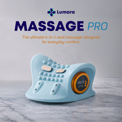 Massage Pro – 4-in-1 EMS Neck Massager with Heat & Vibration