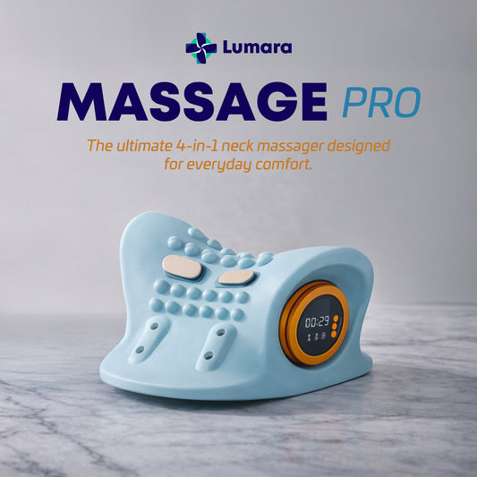 Massage Pro – 4-in-1 EMS Neck Massager with Heat & Vibration